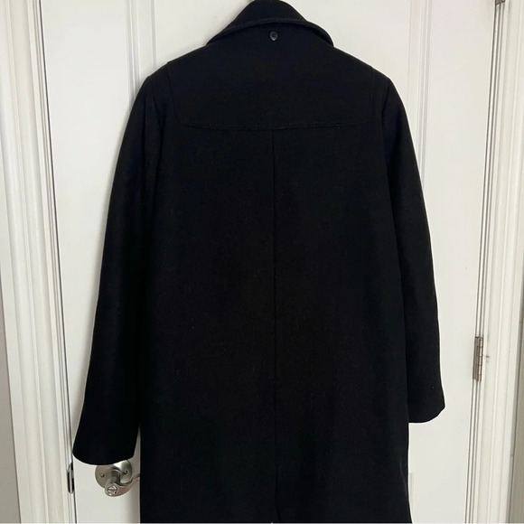 Vince Camuto Black Pea Coat size S - Picture 6 of 12